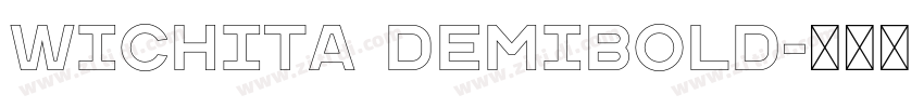 Wichita DemiBold字体转换